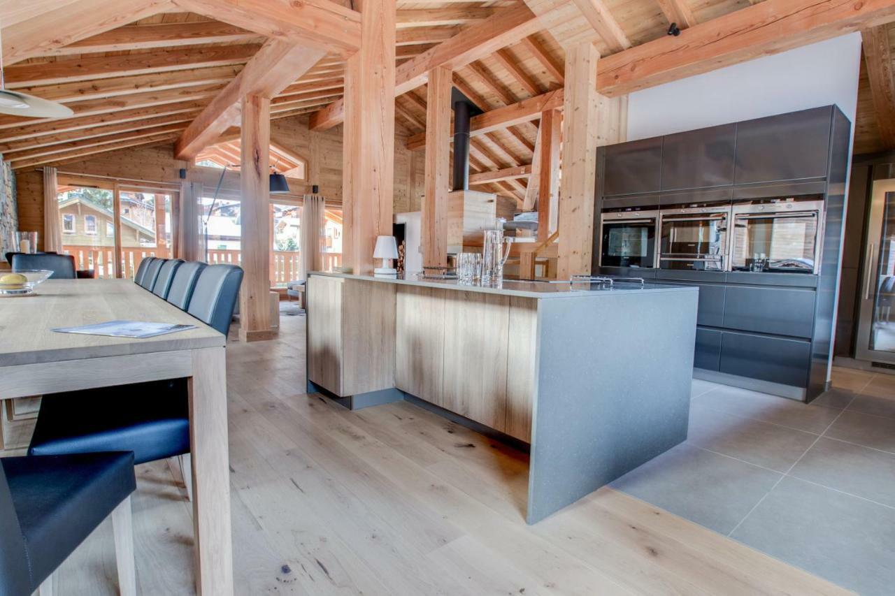 Les Roches Noires Villa Morzine Bagian luar foto